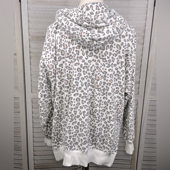 AMERICAN EAGLE OUTFITTERS Jegging Fit
Hoodie Sweatshirt Neutral Cheetah-XS - Picture 2 of 2